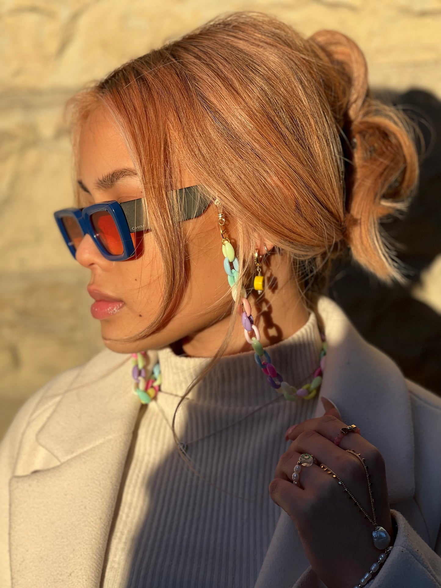 Unicorn eyeglass chain