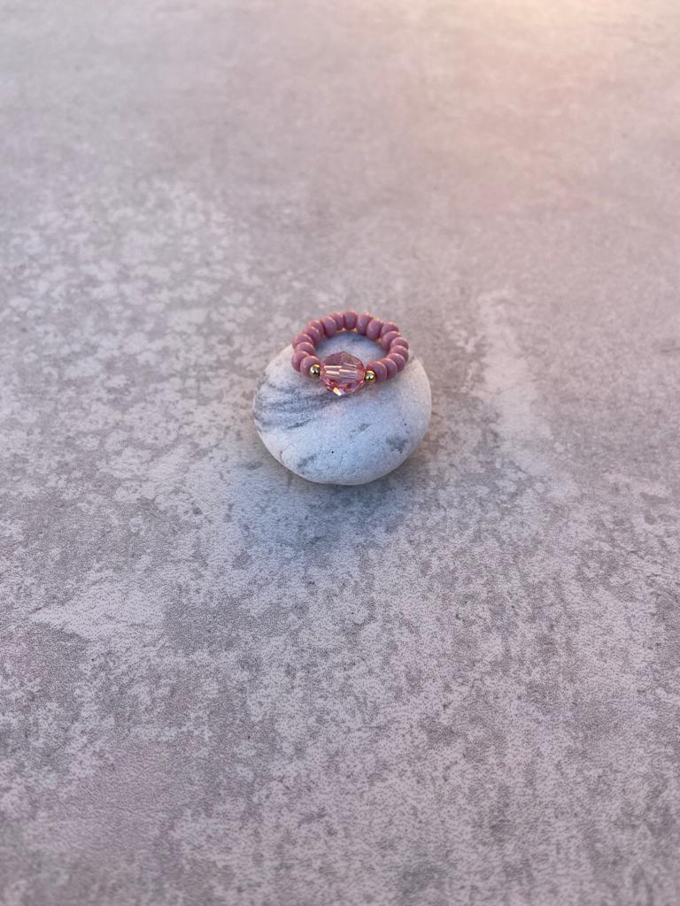 Swarowski crystal ring