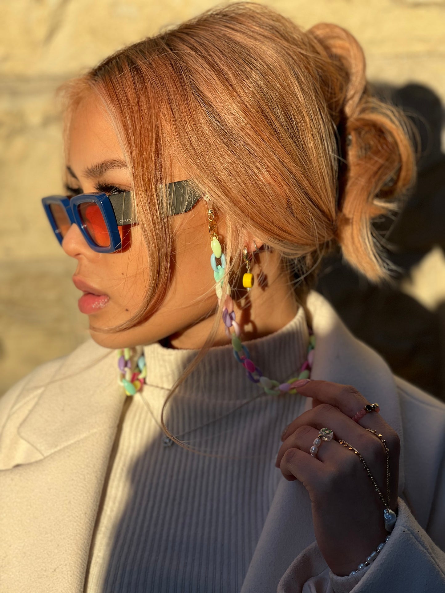 Unicorn eyeglass chain