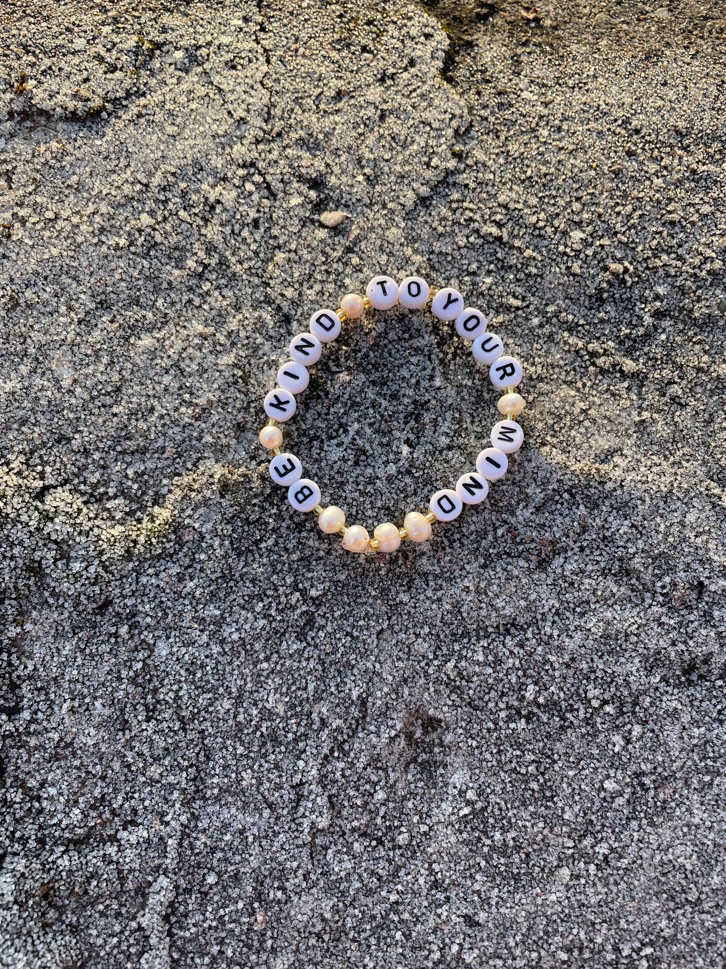 BE KIND TO YOUR MIND bracelet
