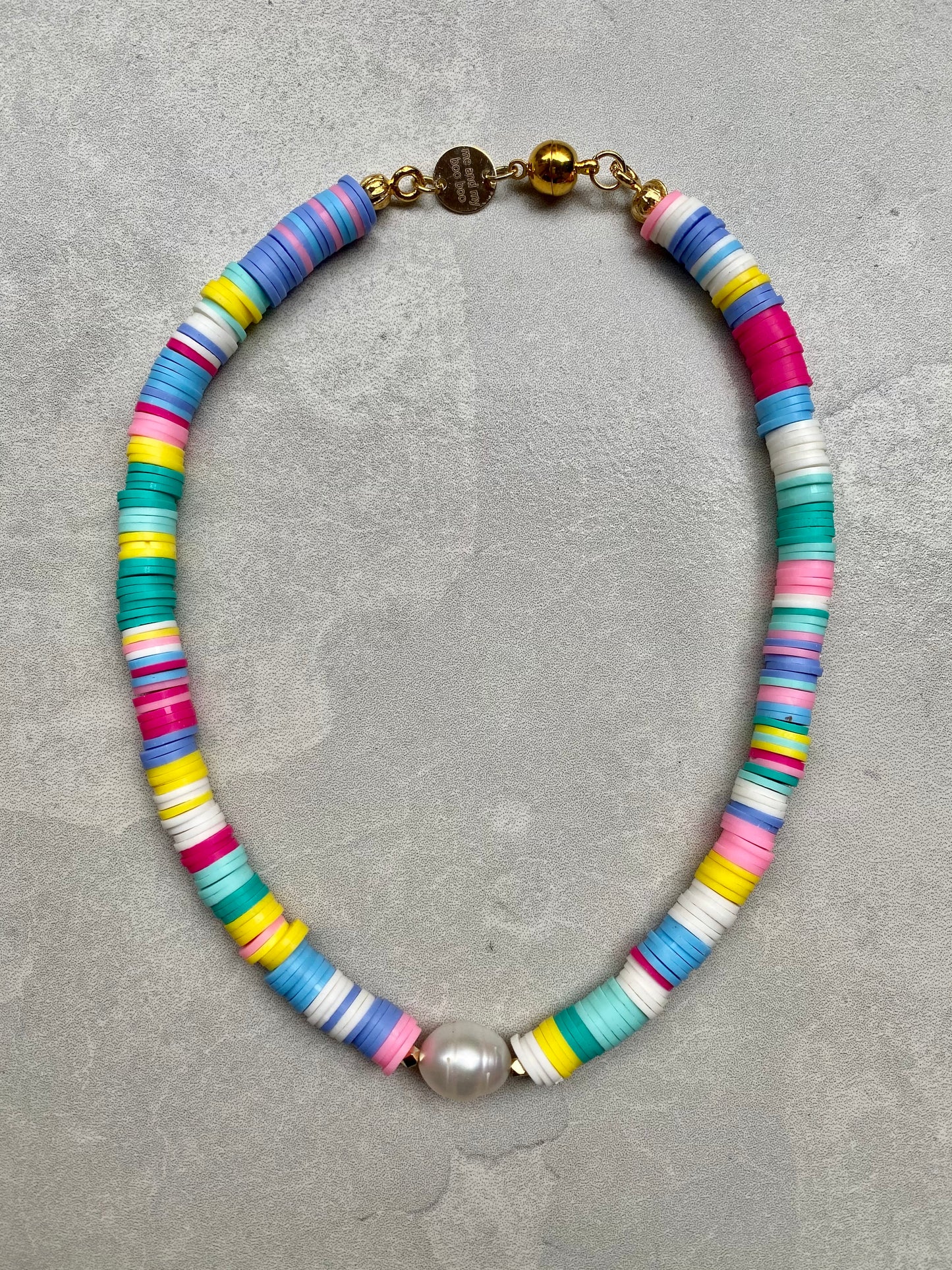 Bon Bon big pearl choker necklace