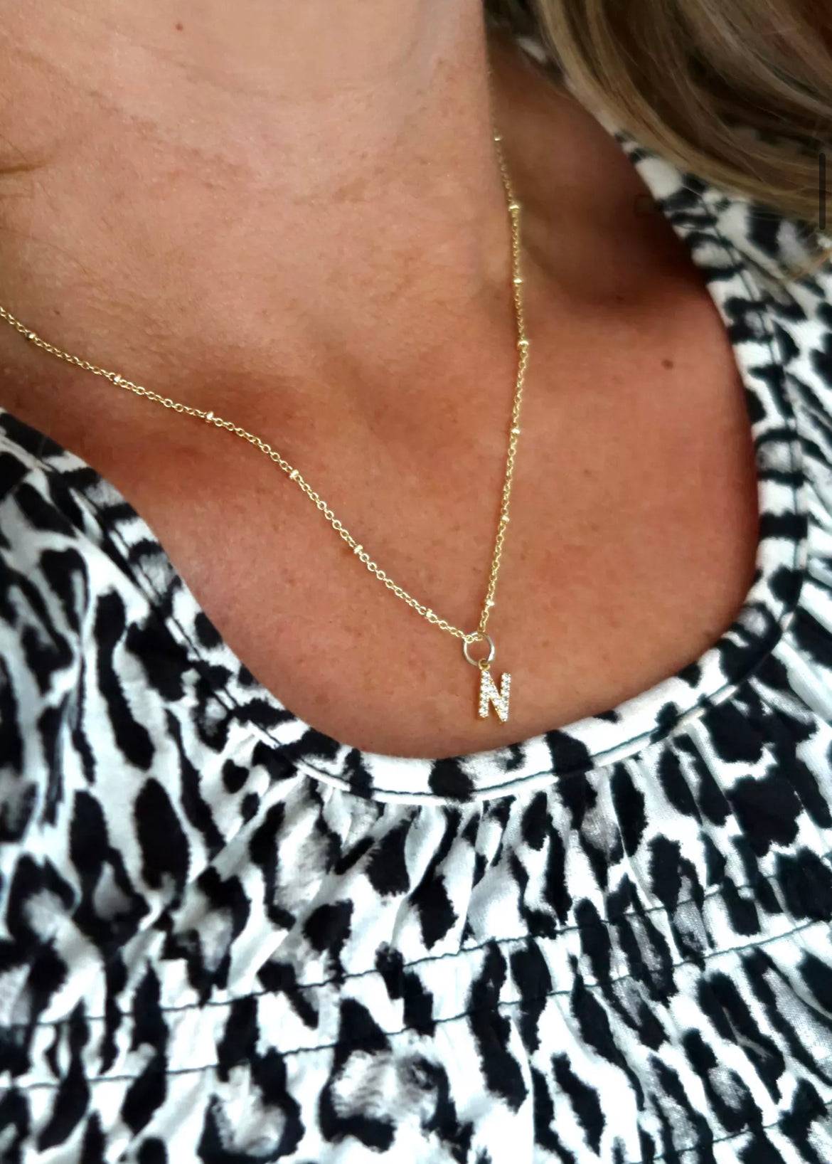 Letter necklace (A-Z)