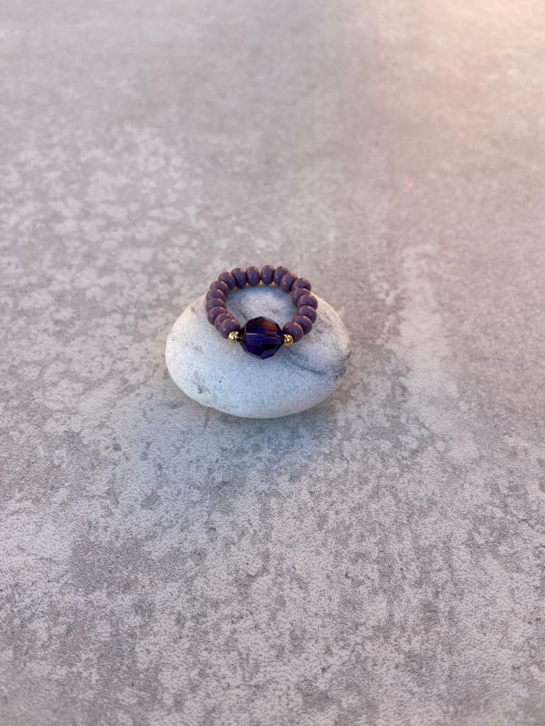 Swarowski crystal ring