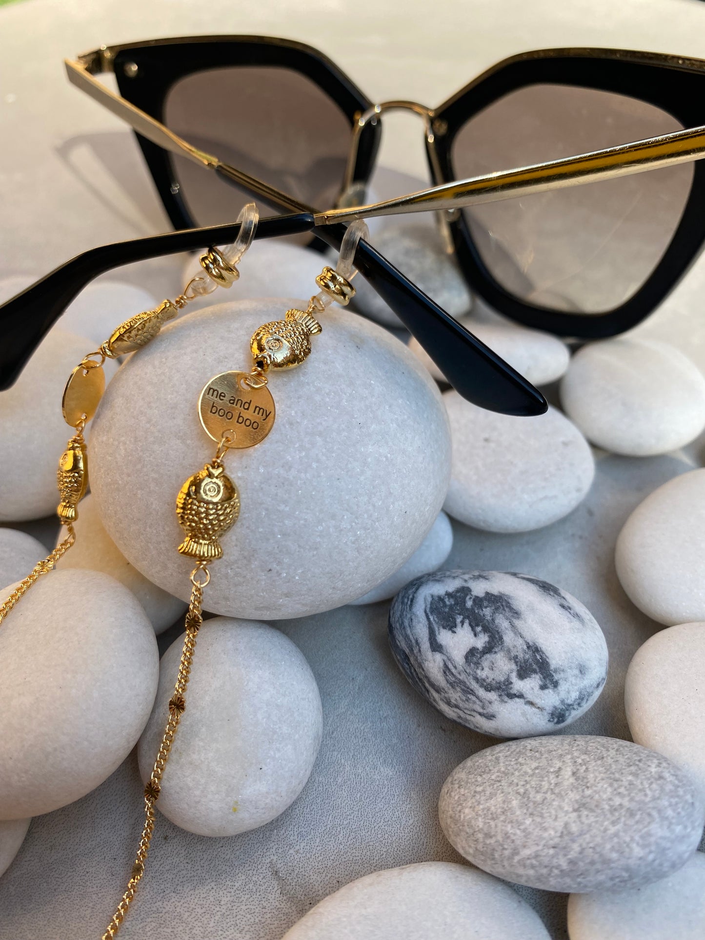 Gone fishing eyeglass chain