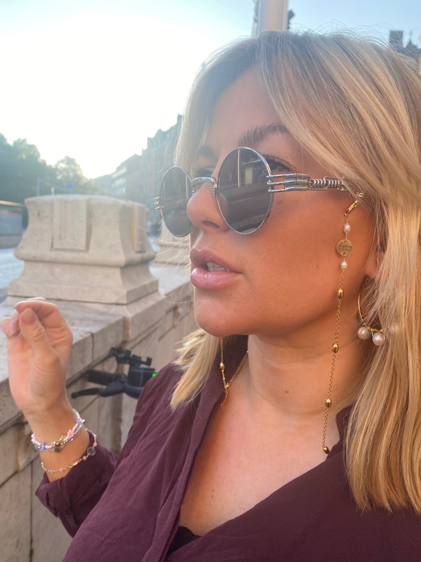 Maria eyeglass chain