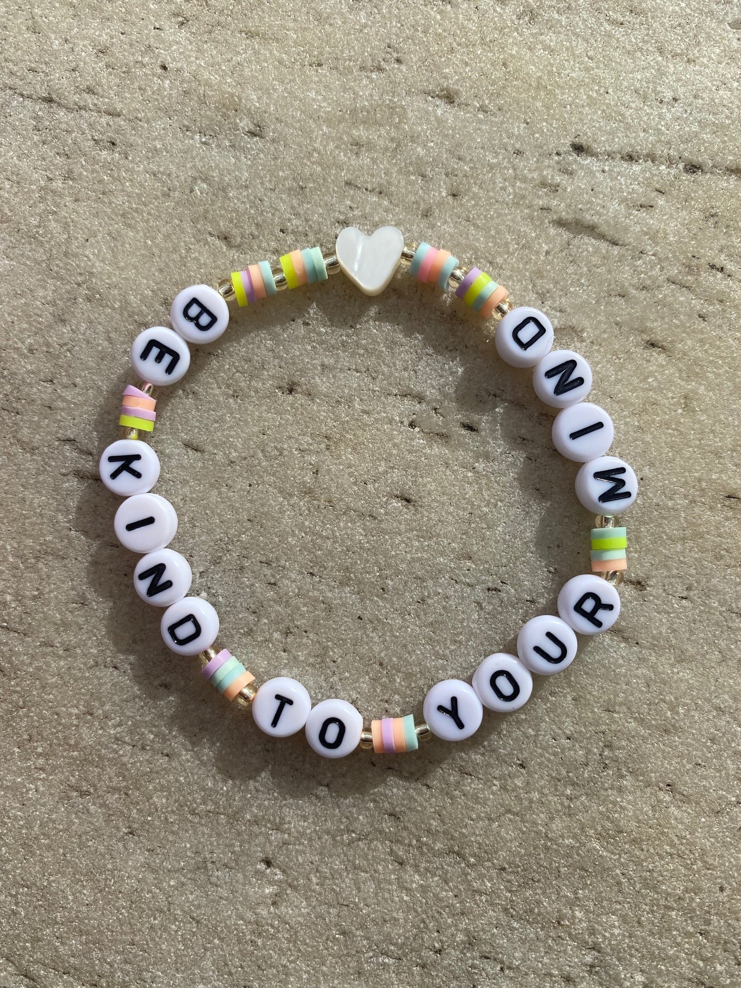 BE KIND TO YOUR MIND bracelet