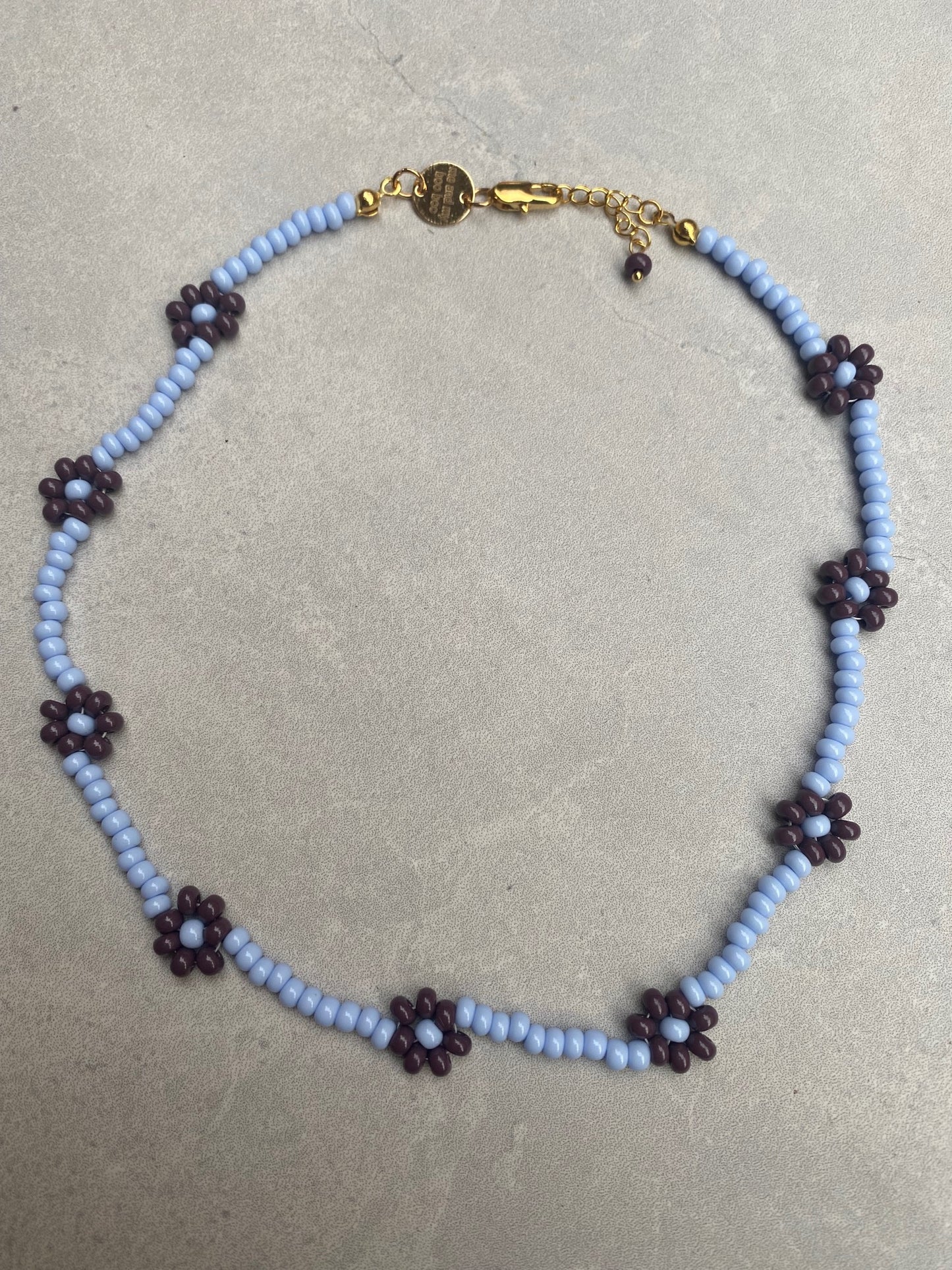 GRACE flower halsband