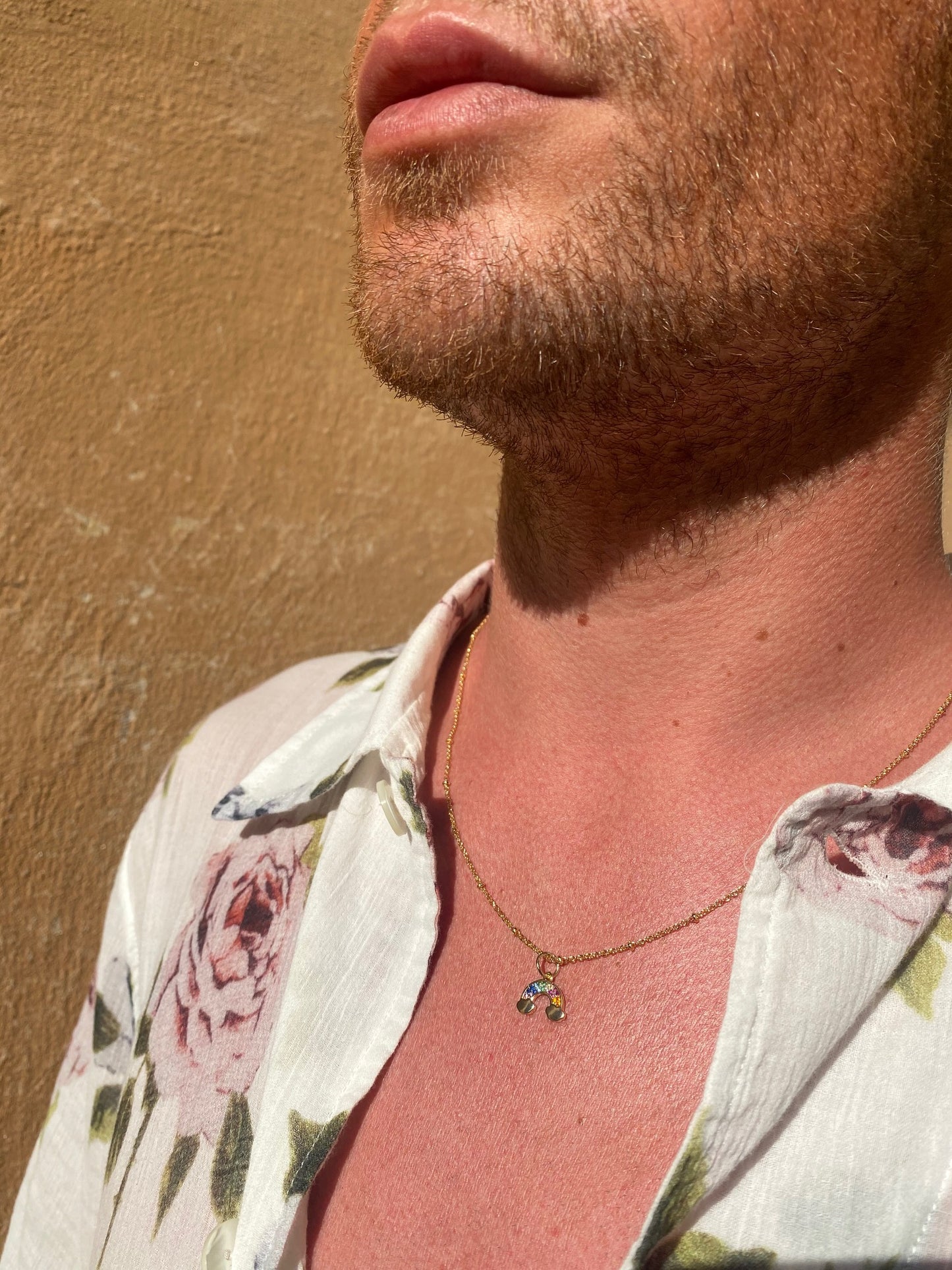 Pride rainbow necklace