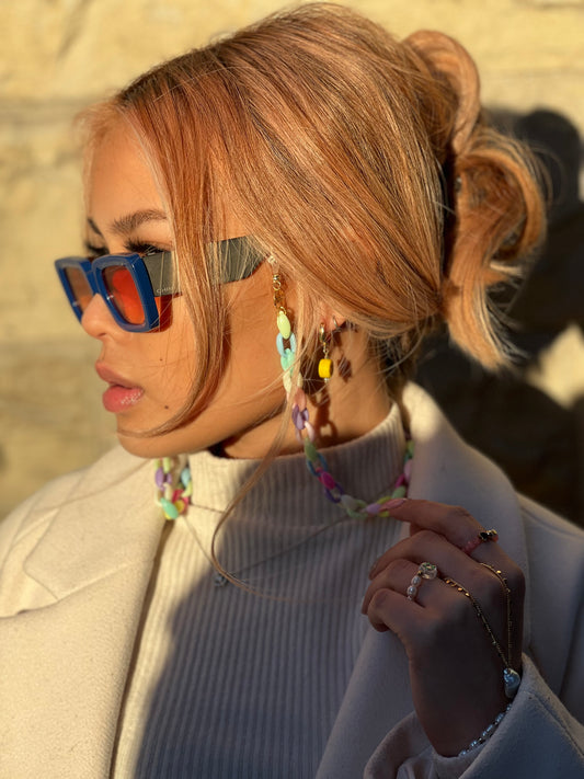 Unicorn eyeglass chain