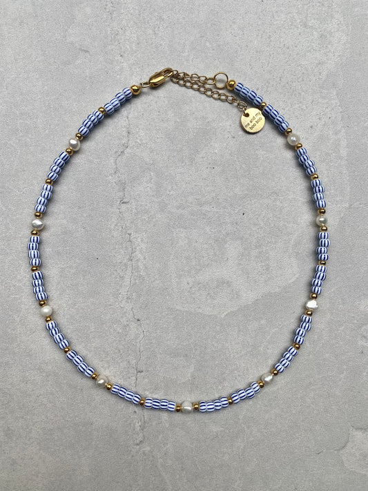 Sailor pearl necklace