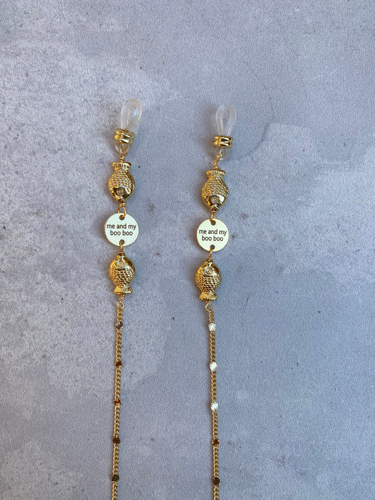 Gone fishing eyeglass chain