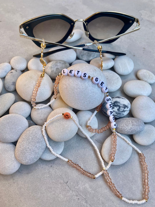 Let´s get shady eyeglass chain