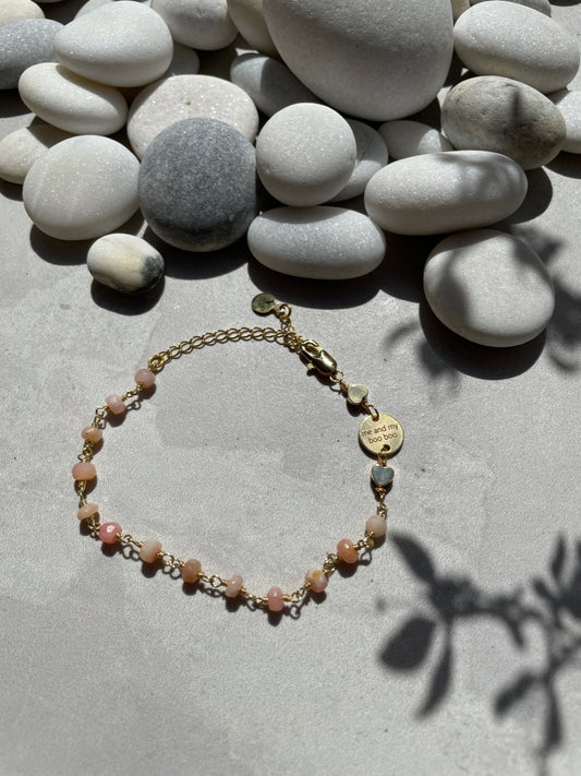 Pink Opal bracelet