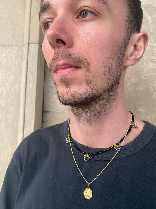 Grape-ful necklace