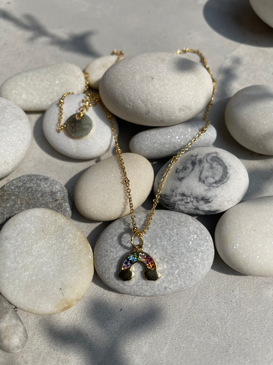Pride rainbow necklace