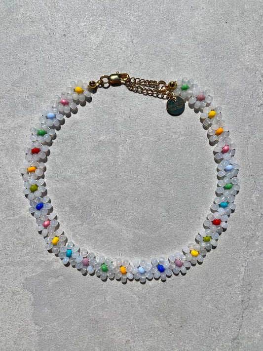 Simone flower necklace