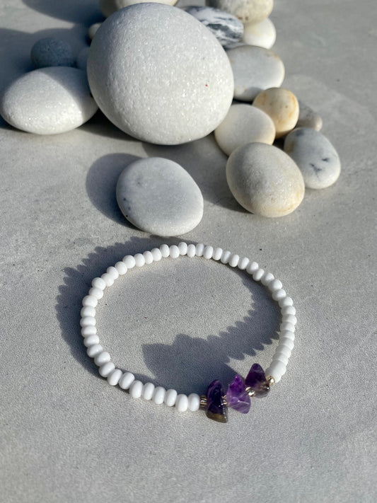 Amethyst bracelet