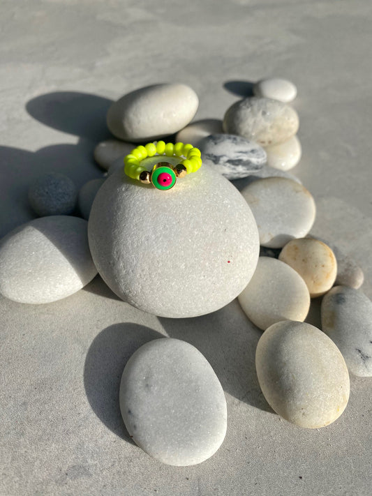 Evil eye ring