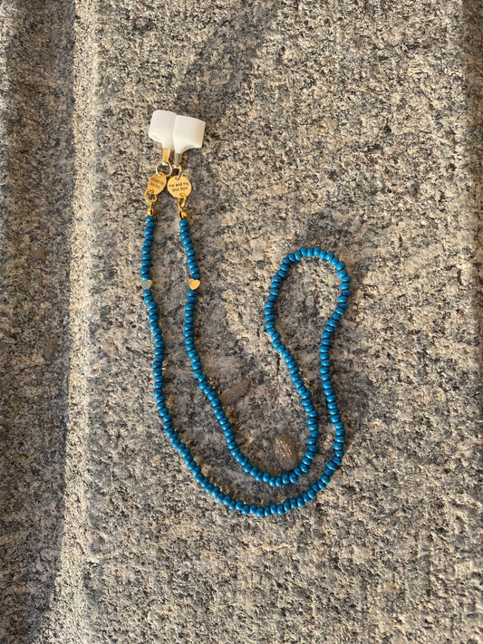 Mini heart airpod chain