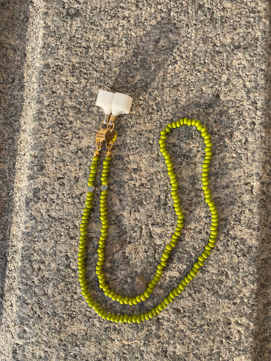 Mini heart airpod chain