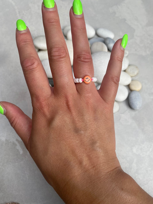Smiley ring